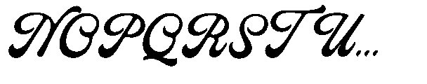 Fashion California Script Regular Font UPPERCASE