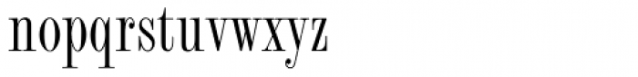 Fashion Compressed Font LOWERCASE