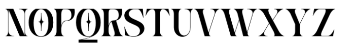 Fashion Norsa Font UPPERCASE