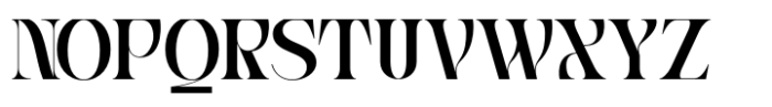 Fashion Norsa Font LOWERCASE