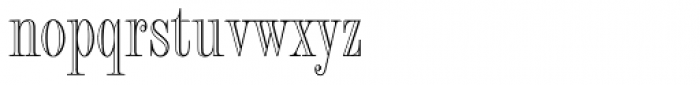 Fashion Std Engraved Font LOWERCASE