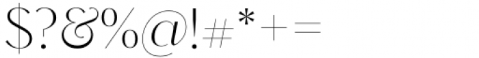 Fason Regular Font OTHER CHARS