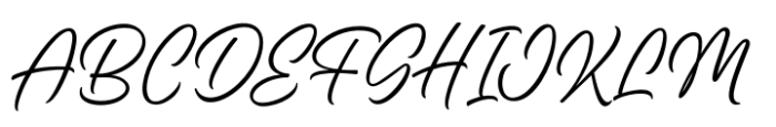 Fasthin Font UPPERCASE
