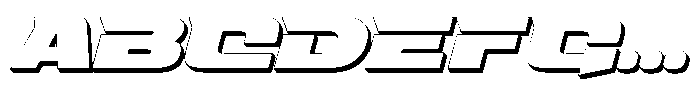 Fasthour Bold Extrude Oblique FONT