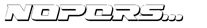 Fasthour Bold Extrude Oblique Font LOWERCASE