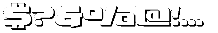 Fasthour Bold Extrude Font OTHER CHARS