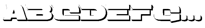 Fasthour Bold Extrude FONT