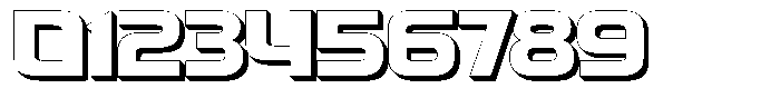 Fasthour Regular Extrude Font OTHER CHARS