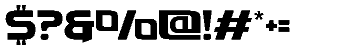 Fasthour Regular Font OTHER CHARS