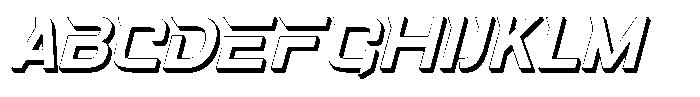 Fasthour Thin Extrude Oblique FONT