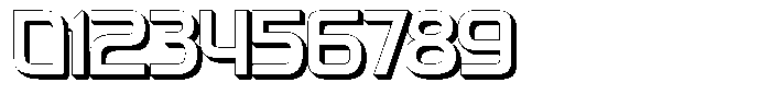 Fasthour Thin Extrude Font OTHER CHARS