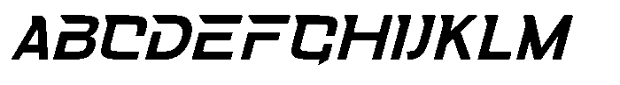 Fasthour Thin Oblique FONT