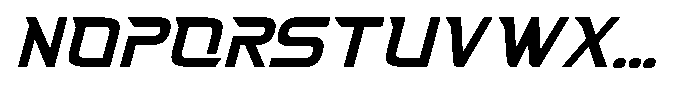 Fasthour Thin Oblique Font LOWERCASE
