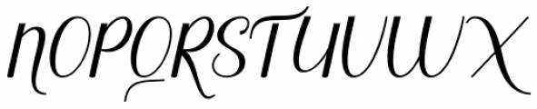 Fastline Script Regular Font UPPERCASE