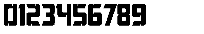 Fastrek Regular Font OTHER CHARS