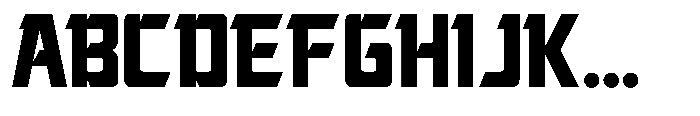 Fastrek Regular Font UPPERCASE