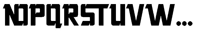 Fastrek Regular Font UPPERCASE