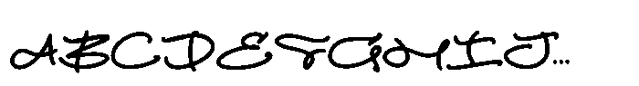 Fastura Font UPPERCASE
