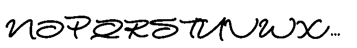 Fastura Font UPPERCASE