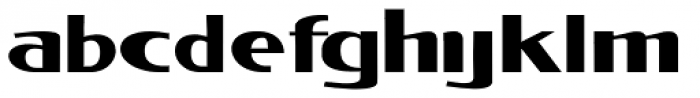 Fat Font Grotesk Expanded Font LOWERCASE