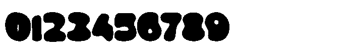 Fat Grace Blur Font OTHER CHARS