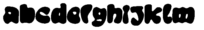 Fat Grace Blur FONT