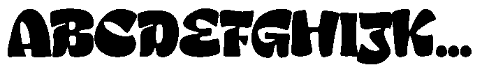 Fat Grace Regular Font UPPERCASE