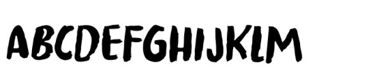 Fat Inker Regular Font UPPERCASE