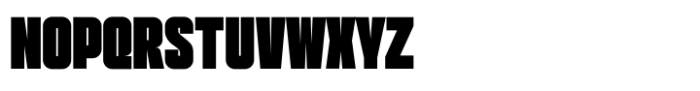 Fatbold Slim Regular Font UPPERCASE