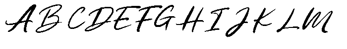 Father Days Font UPPERCASE