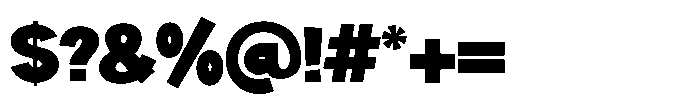 Fathera Font OTHER CHARS