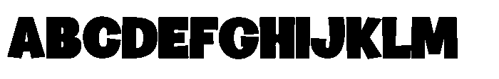 Fathera Font UPPERCASE