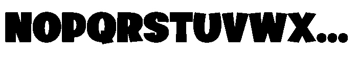 Fathera Font UPPERCASE