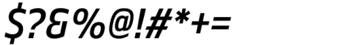 Fathom Condensed Medium Italic Font OTHER CHARS