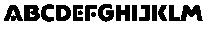 Fatir Bold Font UPPERCASE