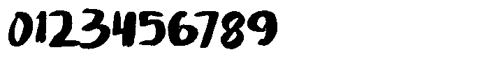 Fatofat Brush Font OTHER CHARS