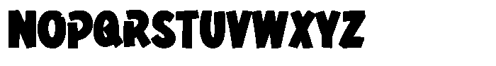Faturay Regular Font UPPERCASE