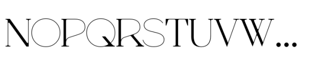 Faubourg Display Font UPPERCASE