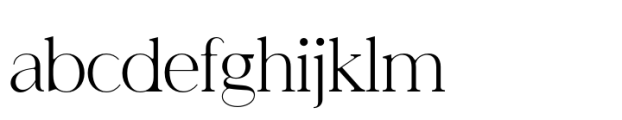 Faubourg Display Font LOWERCASE
