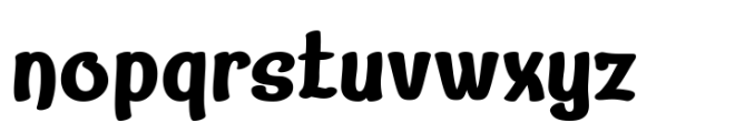 Faulaz Font LOWERCASE