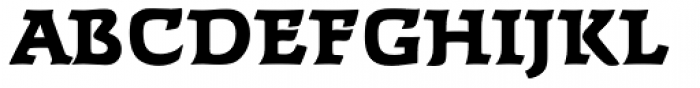 Faust ExtraBold Old Style Figs Font UPPERCASE