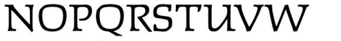Faust Light Old Style Figs Font UPPERCASE