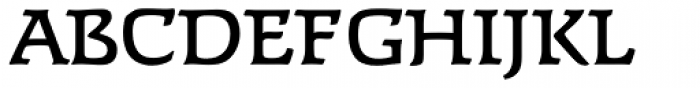 Faust Medium Old Style Figs Font UPPERCASE