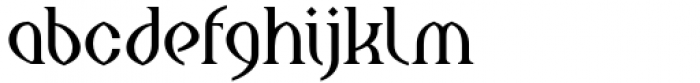 Faustian Regular Font LOWERCASE