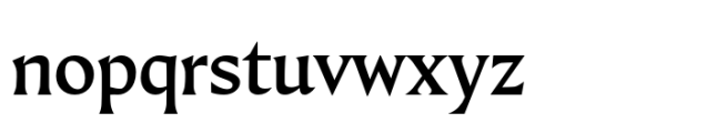 Fautive Medium Font LOWERCASE
