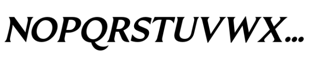 Fautive Semi Bold Italic Font UPPERCASE