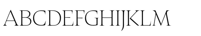 Fautive Thin Font UPPERCASE