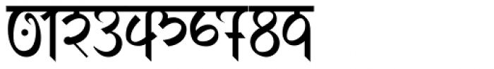 Faux Sanskrit Regular Font OTHER CHARS