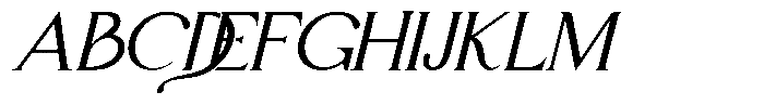 Faven Italic Font UPPERCASE