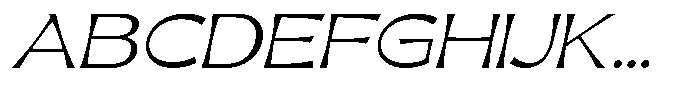 Favions Italic Font UPPERCASE